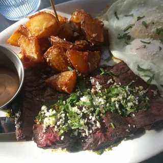 CHIMICHURRI STEAK & EGGS