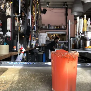Togo Strawberry jalapeno Margarita