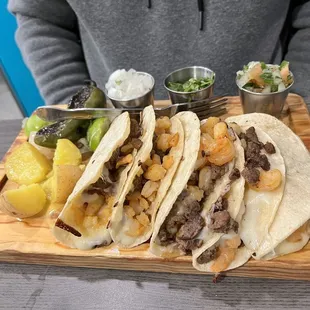 Tacos Mar y Tierra