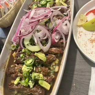 Ribeye aguachile .... It was cooked perfectly