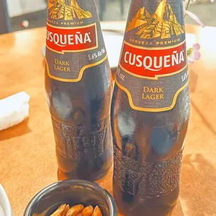 Cusqueña Negras y Cancha