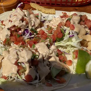 Beer Battered Fish Tacos