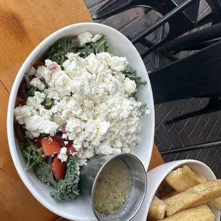 Kale Greek salad