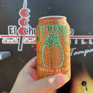 Jupina- pineapple soda|El Churrascaso Grill|South Tampa