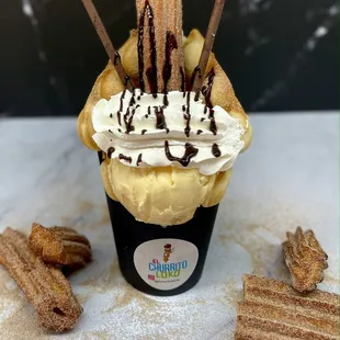 Churrito Bubble Waffle