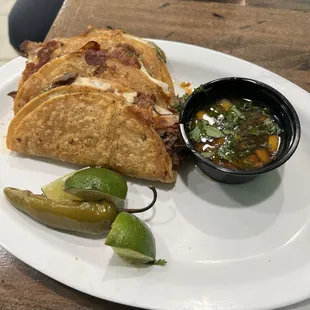Quesadilla birria. I crave these!
