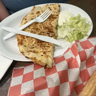 Chicken quesadilla