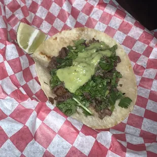 Taco de Asada