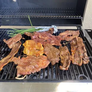 Agujas, Ranchera or Asada, chicken And Onions