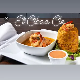 Mofongo Con Camarones