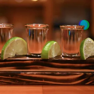 Tequila and Mezcal Shots