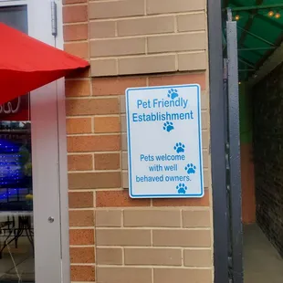 Pet Friendly Patio