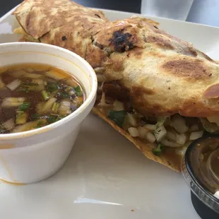 Quesa-Burrito feat. Barbacoa!