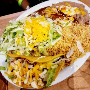 TOSTADA, ENCHILADAS &amp; TOCO