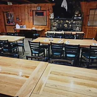 interior, sushi and sashimi