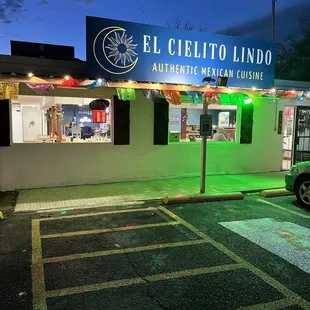 Outside view. So charming!