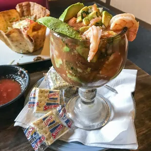 The BEST Coctel de Camarones I've had in years!