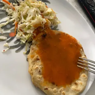 Pupusas (chicharron con queso)