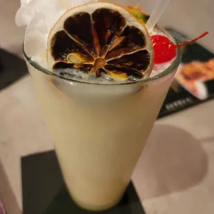 drink, dessert