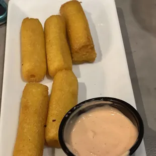 Golden Brown Corn Fritters