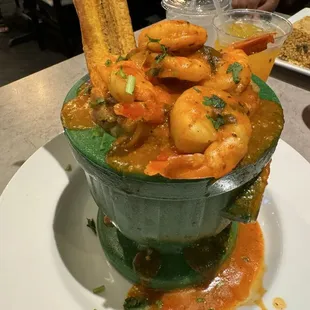 Shrimp Mofongo