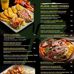 El Cilantrillo Restaurant * Menu Page 3 of 5