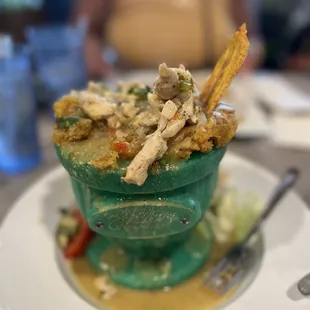 Chicken Garlic Mofongo