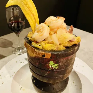 Shrimp Mofongo