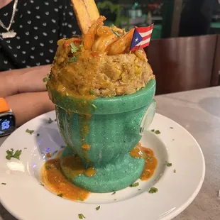Mofongo De Camarones
