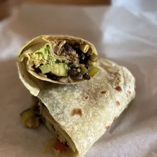 Baja Veggie Burrito