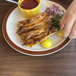 Quesa Birria Tacos