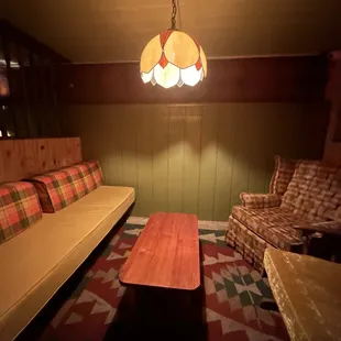 Lounge area on the middle floor