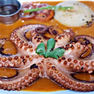 Pulpo a las Brasas