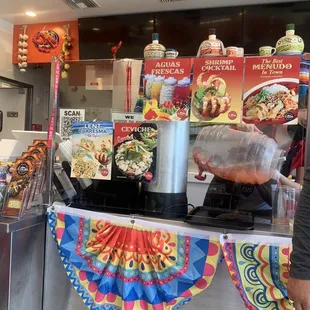 Seafood , Aguas Fresca, the best menudo in town