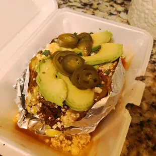 Straight outta' food truck.