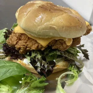 Chicken burger