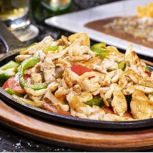 Grilled Chicken Fajitas