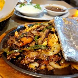 Steak , Chicken , or Mixed Fajitas