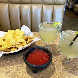 Margs and salsa