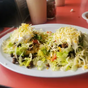 2 sopes with carne asada