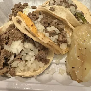 Carne asada tacos