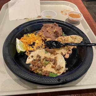 2 taco plate for $15 bucks!!?