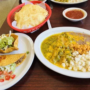 Look at this amount of food!!!