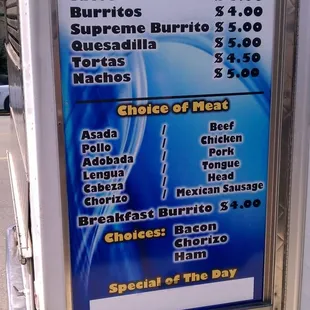Prices...