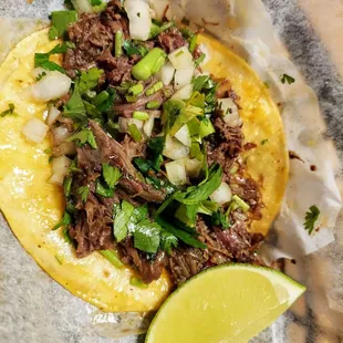 Barbacoa taco