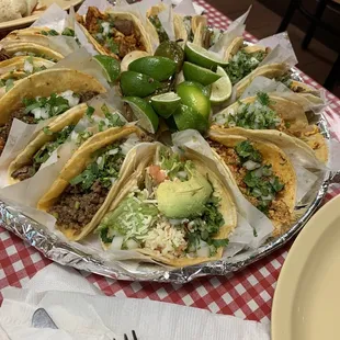 So good . We couldn't decide so we ordered the 15 tacos and said surprise me with the meat. Surprisingly the vegetarian was the favorite