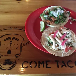 Pollo Adobado Taco