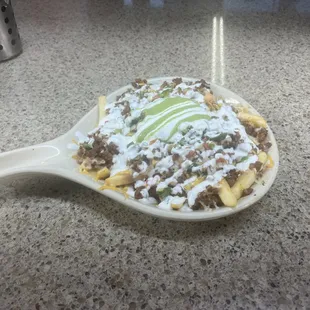Super asada fries $14.00