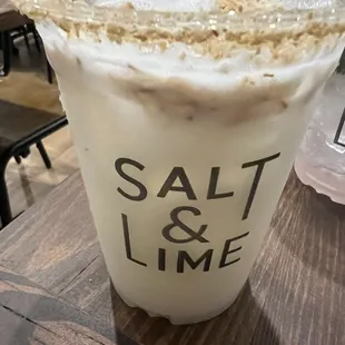 Coconut margarita.