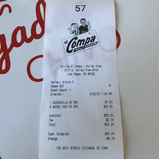 the cost of the restaurant